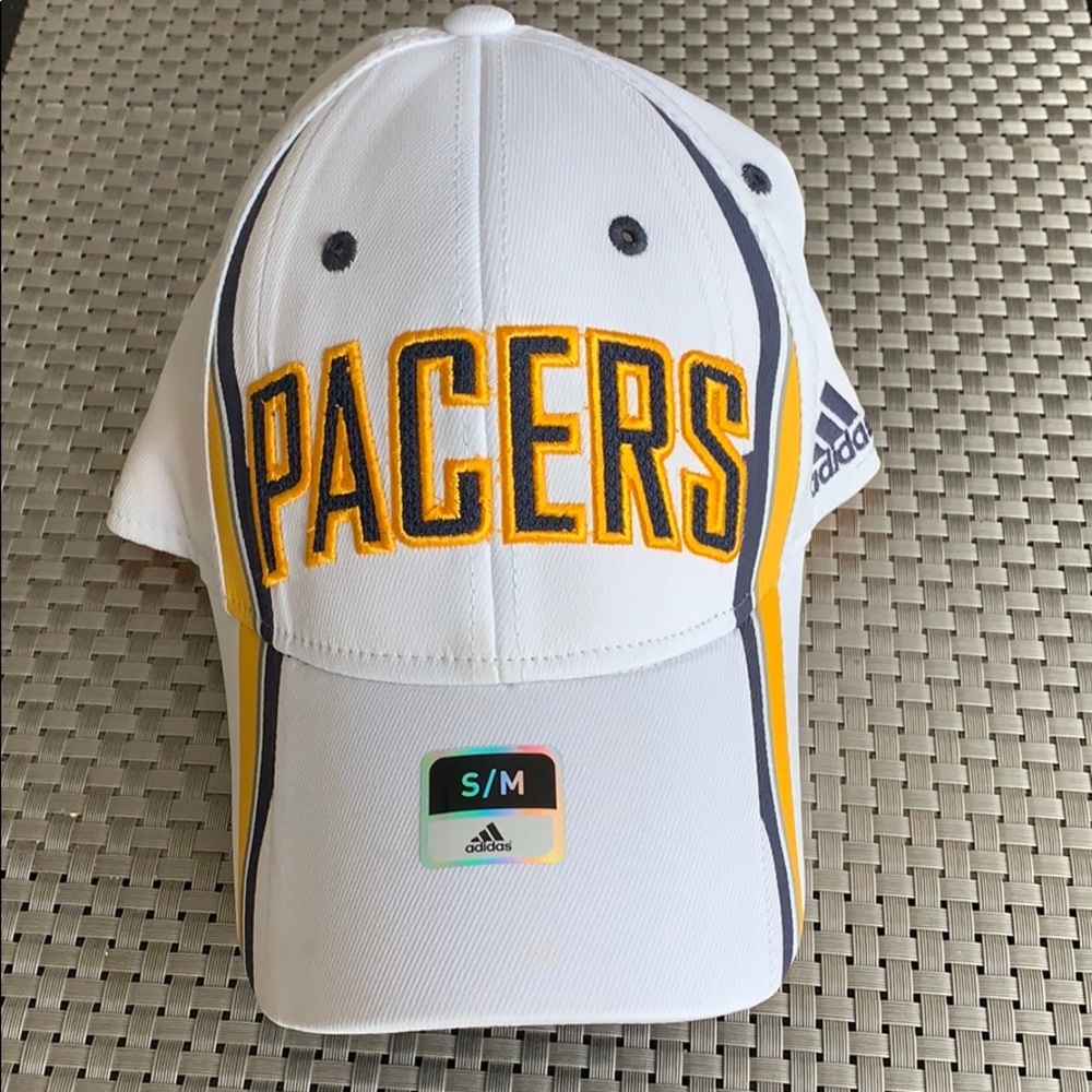 NBA PACERS Fitted Hat, STA1 Pro Shape Sm/Med, NWT